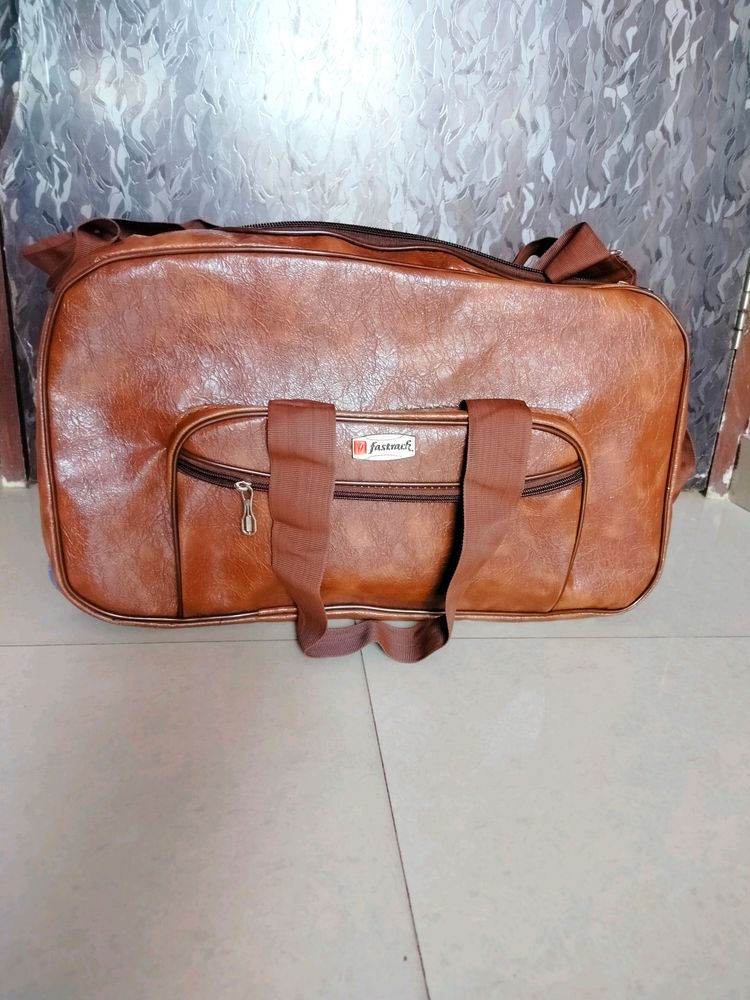 Brown Fastrack Duffle Bag