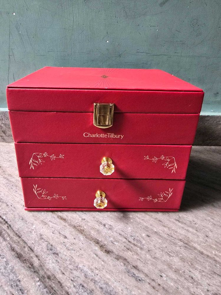 Charlotte Tilbury Red Jewelry Box