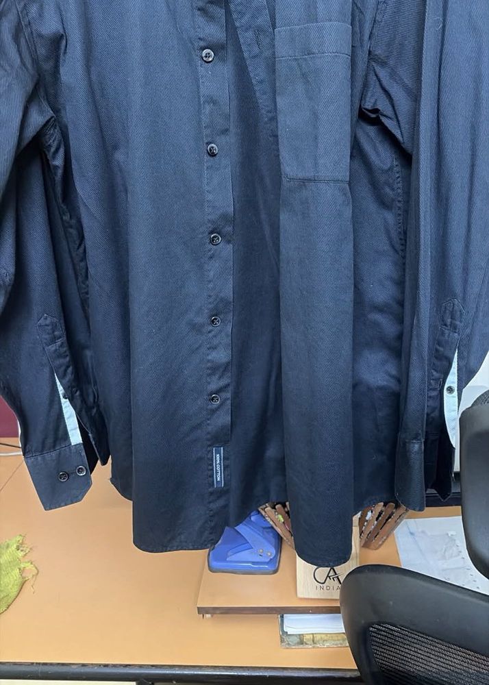 Classic Black Men's Shirt