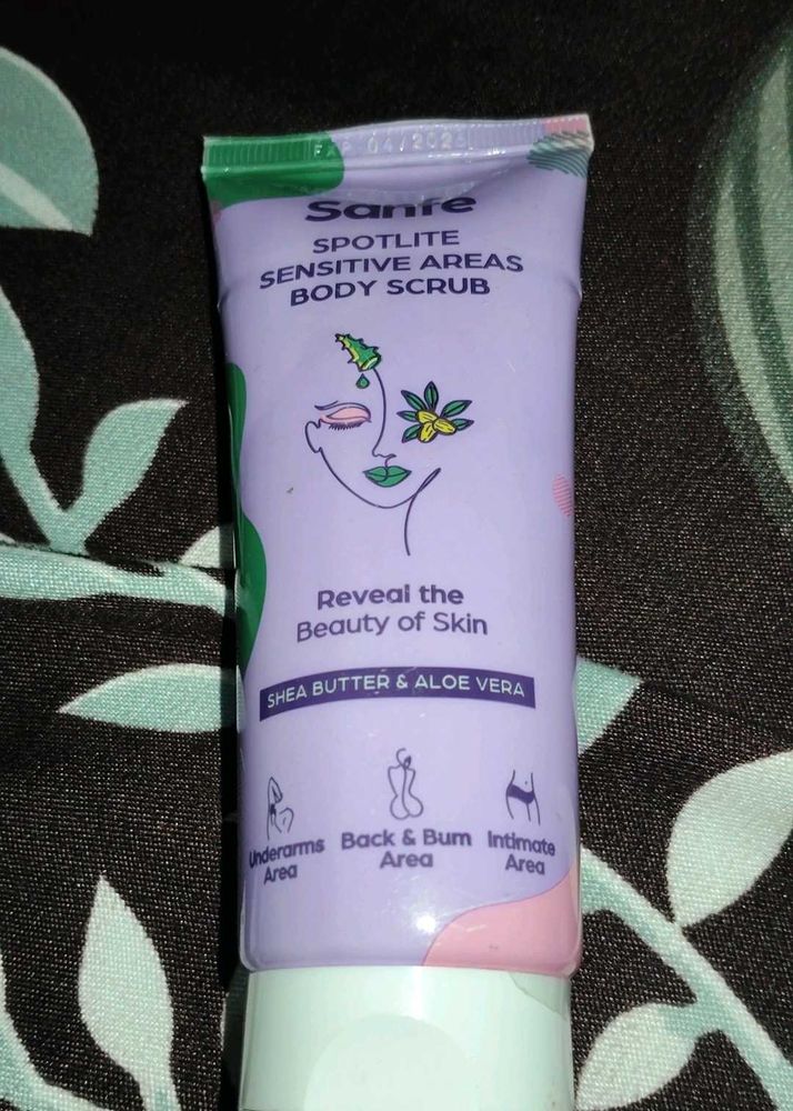 Sanfe Spotlite Sensitive Areas Body Scrub