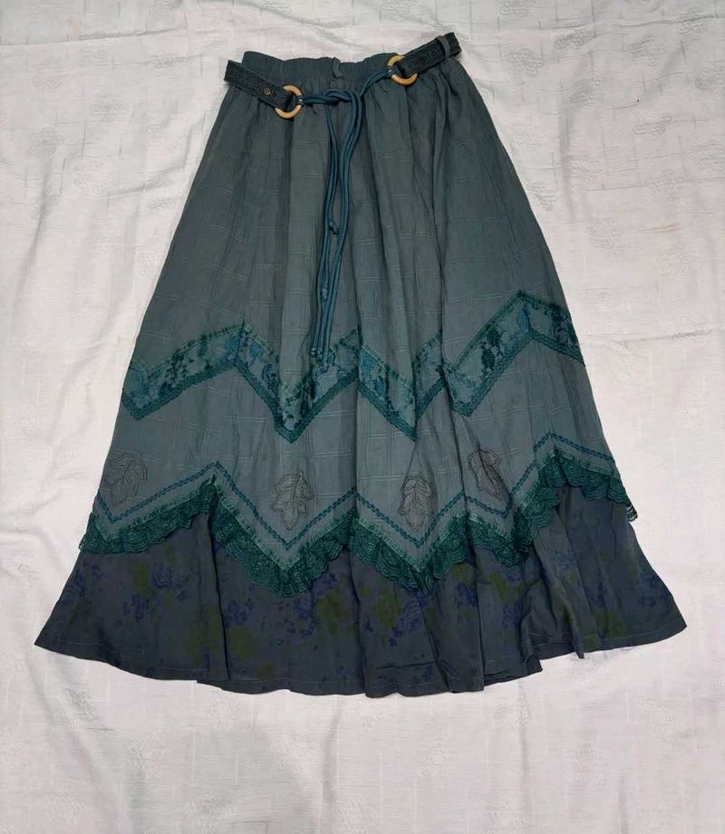 Fairy core Maxi Skirt