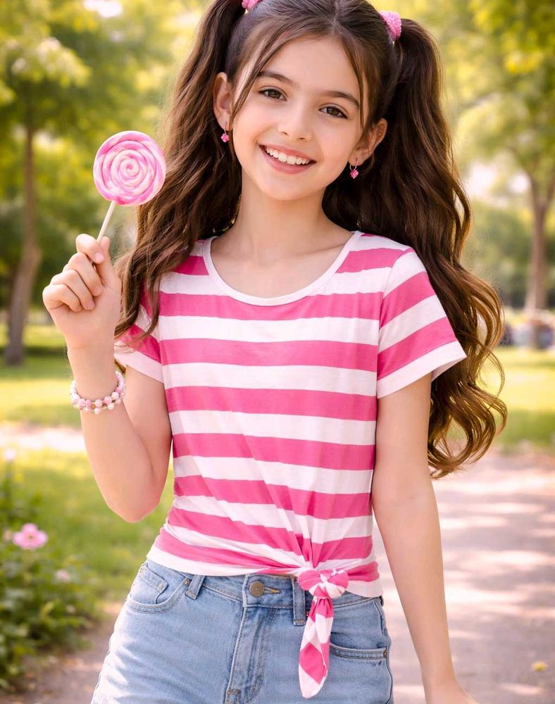 Girls Crop Top