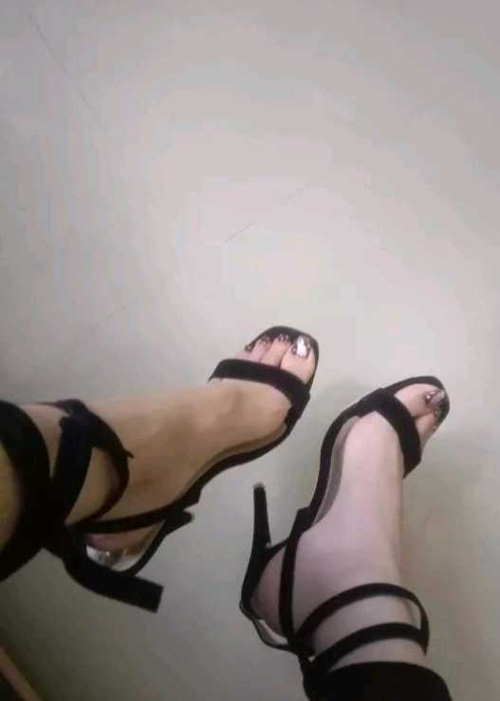 Tie Up Ankle Heels