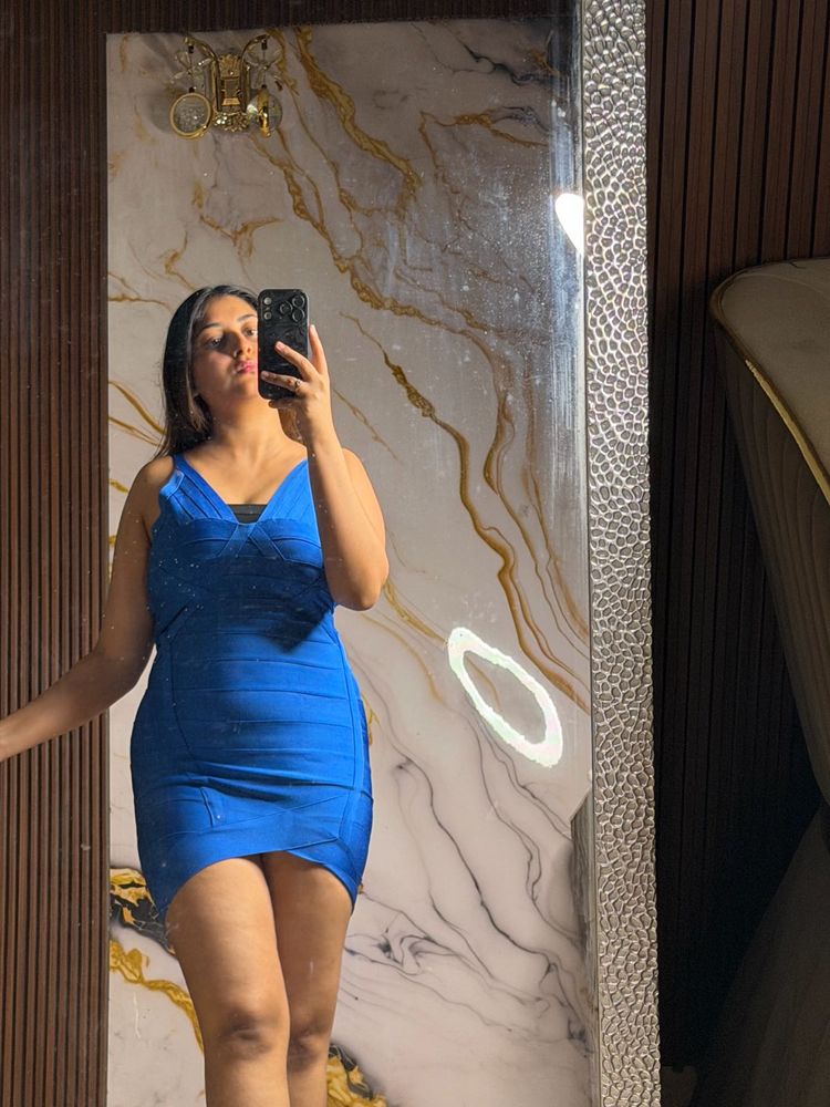 Stunning Royal Blue Bodycon Dress