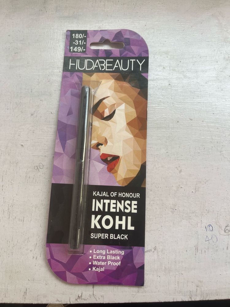HudaBeauty Intense Kohl Super Black Kajal