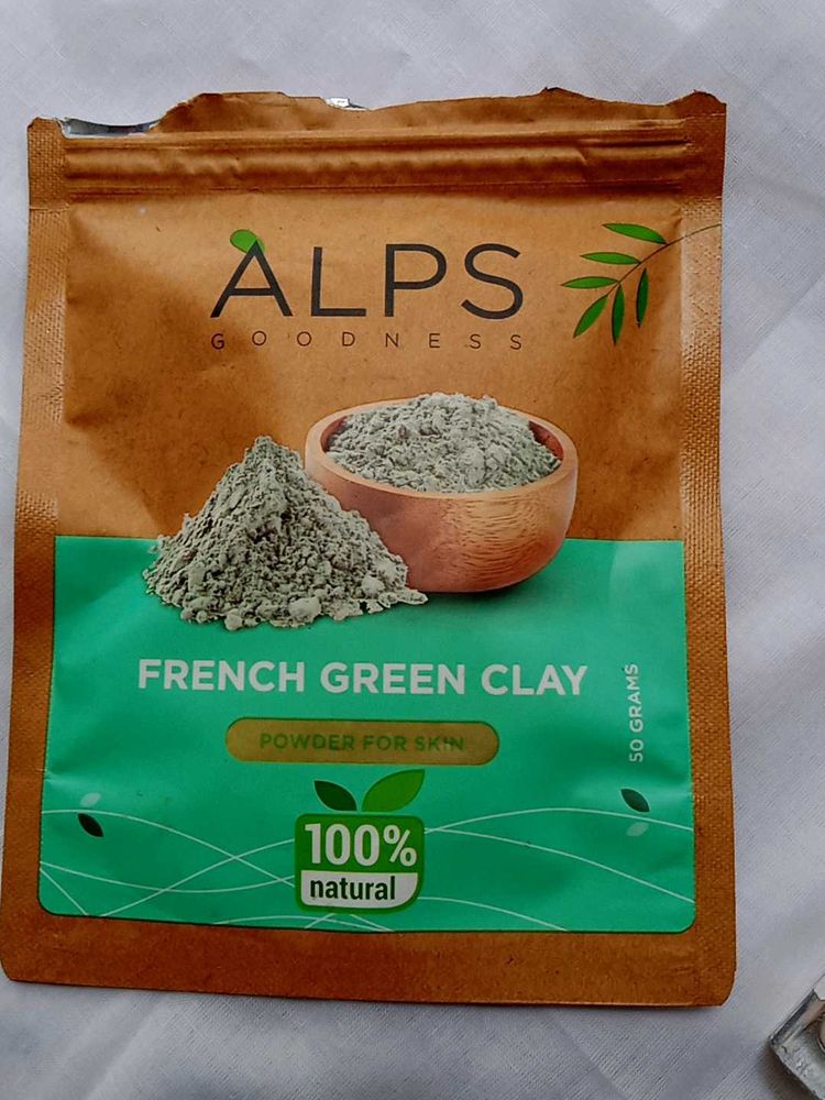 Alps Goodness French Green Clay Powder