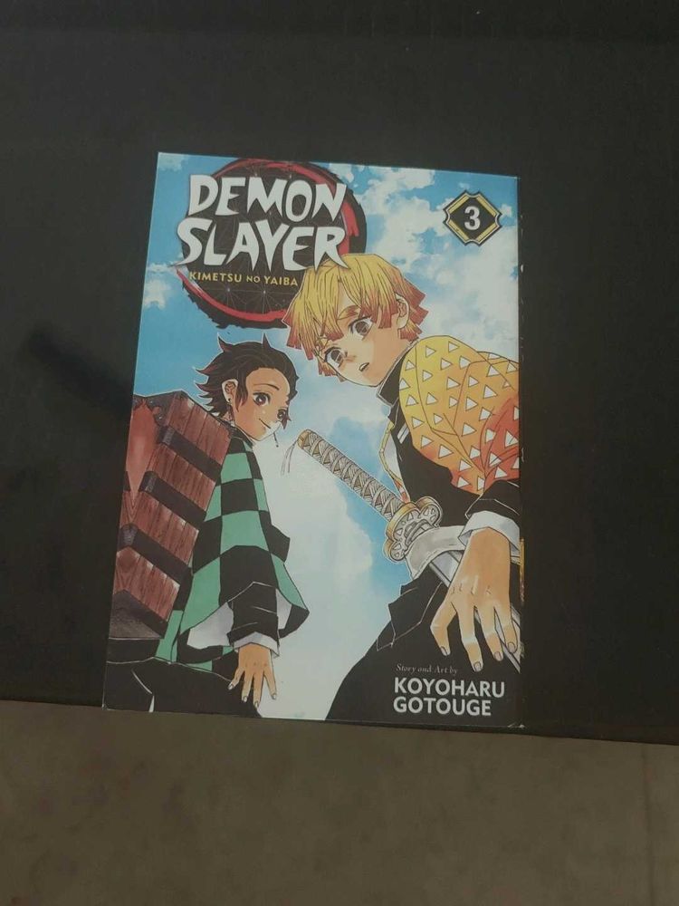 Demon Slayer: Kimetsu No Yaiba Manga Vol 3