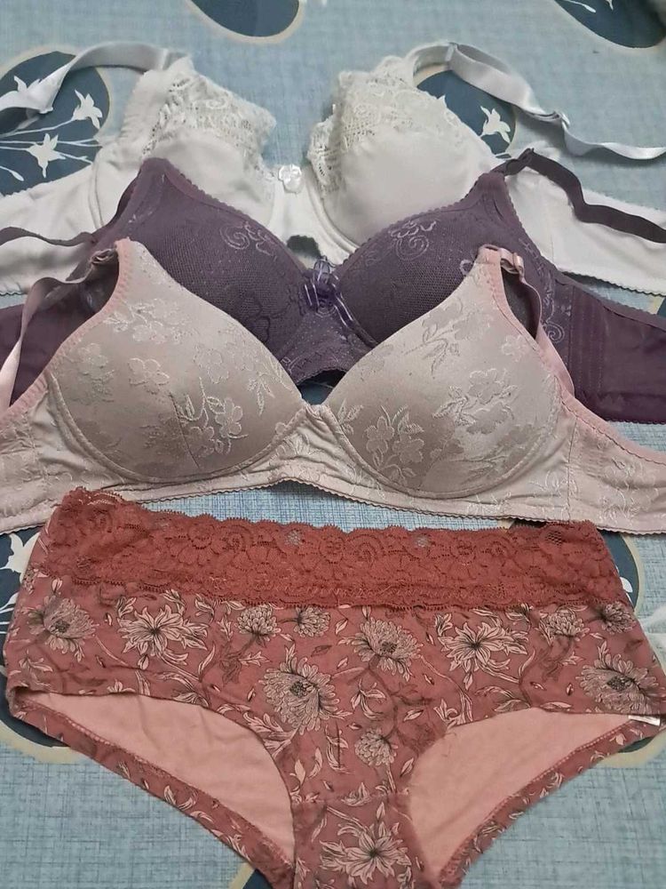 combo Of Four Imported Bra n panty