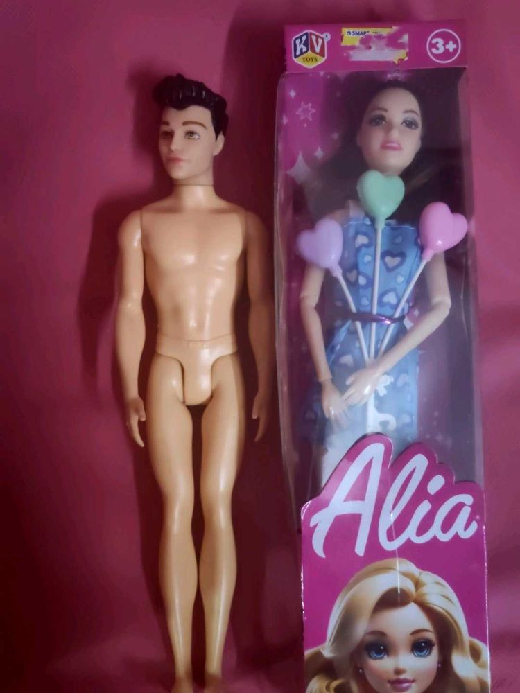 KV Toys Alia Doll with Ken Dol