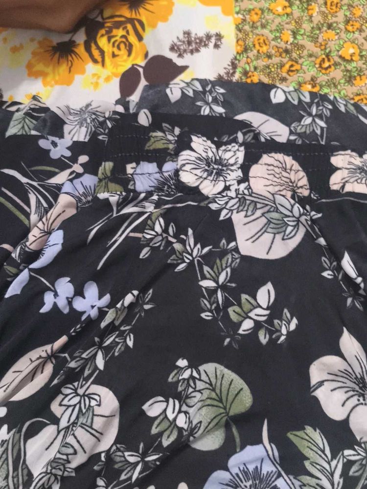 Beautiful Floral Print Dress Material