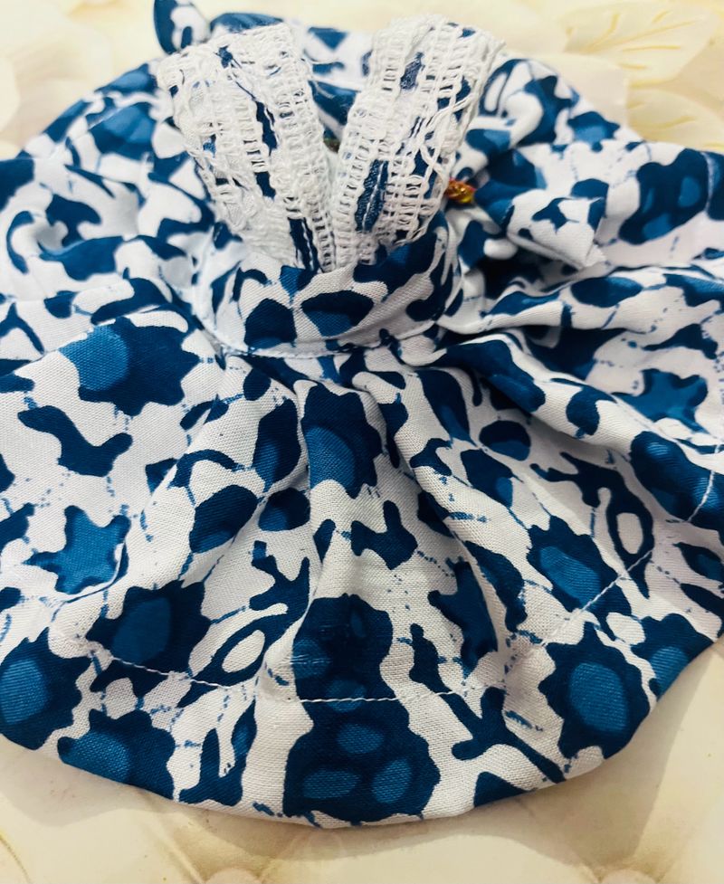 Laddu Gopal Handmade Cotton Dress Size 4,5,6