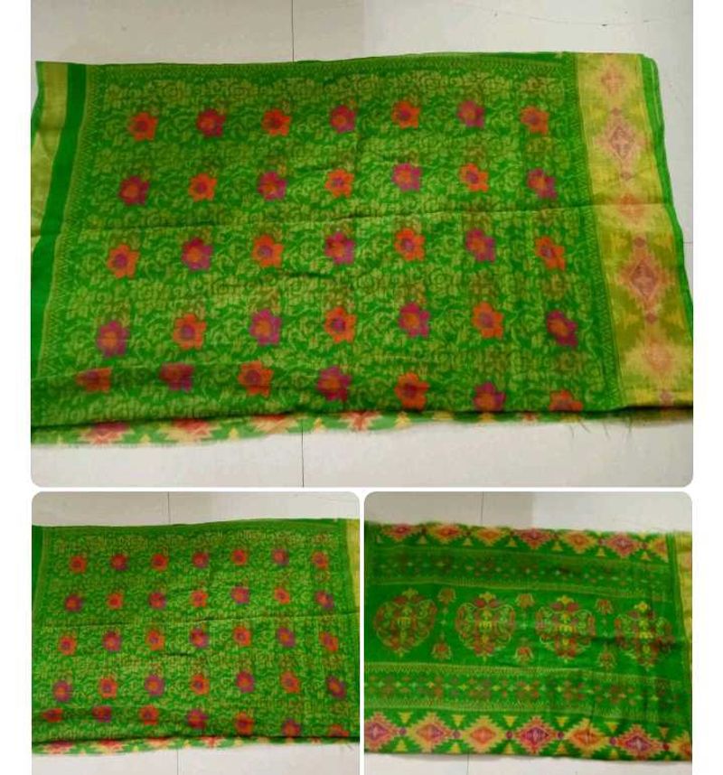 green saree