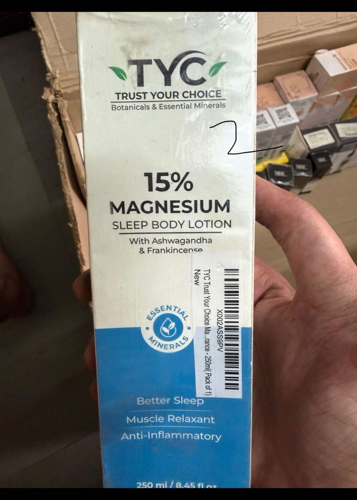 TYC 15% Magnesium Sleep Body Lotion