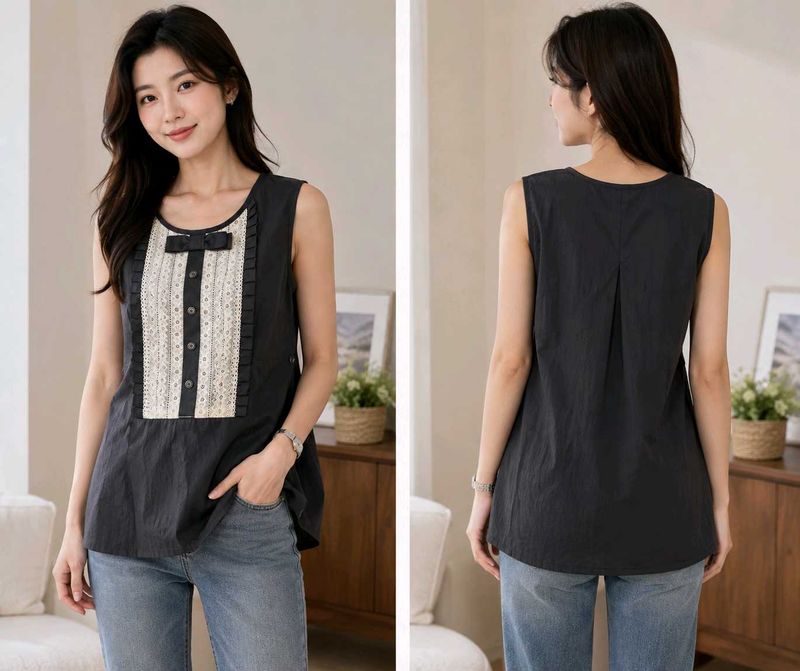 ✨ Beautiful Black Sleeveless Top for Sale ✨