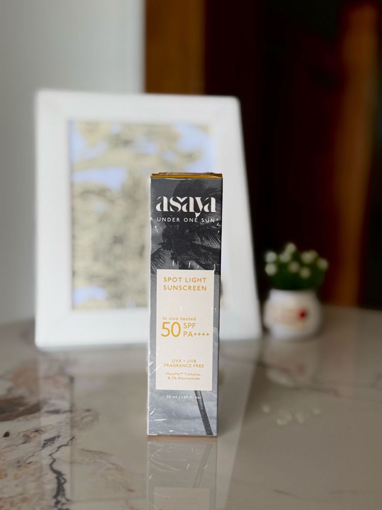 Asaya Spot Light Sunscreen SPF 50