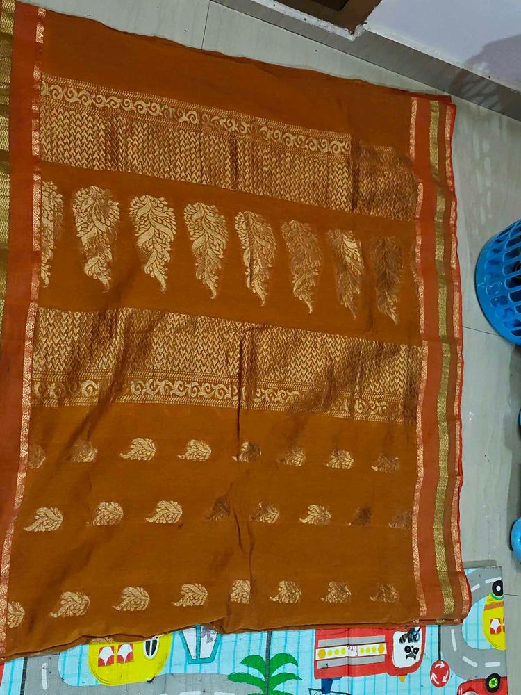 two cotton office wear sarees no damage