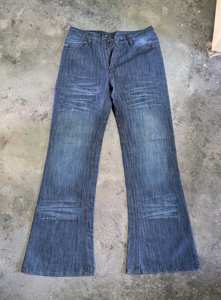 Vintage Y2K Spencer Denim Jeans | Embroidered Pock