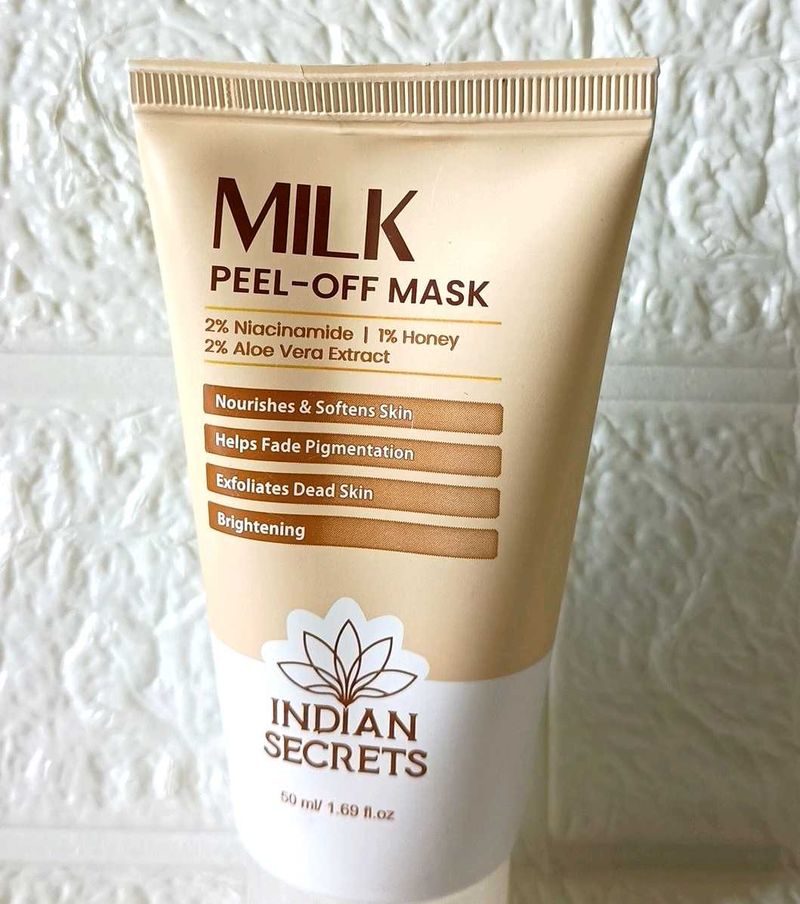 Indian Secrets Milk Peel-Off Mask