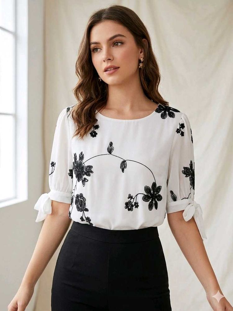 Cute white Top