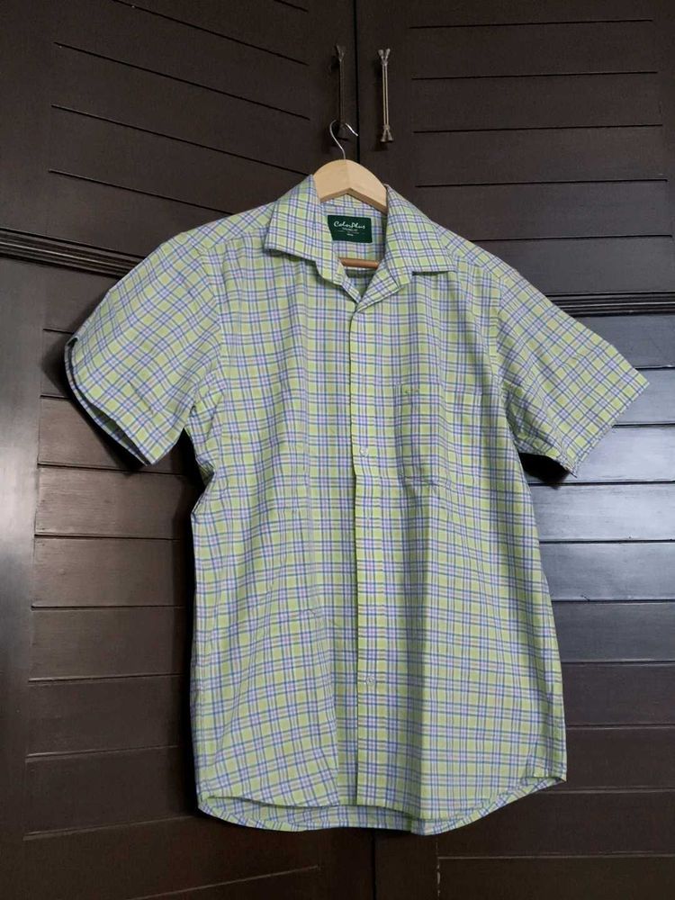 Colorplus Classic Plaid Short Sleeve Shirt