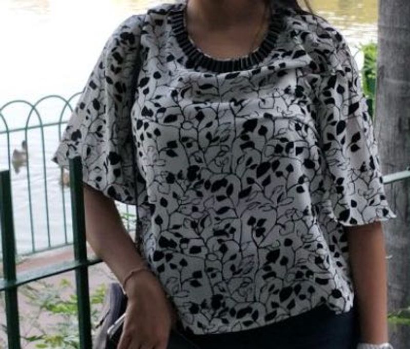 Stylish Printed Casual Top