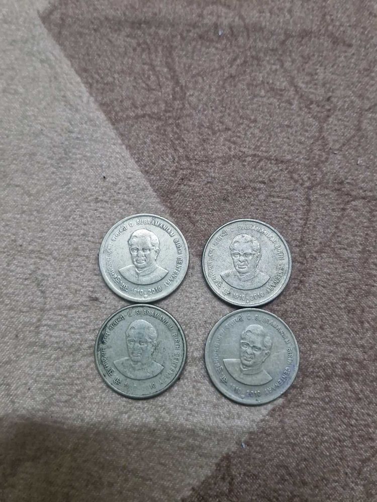 4 pcs Collectible Commemorative Coins
