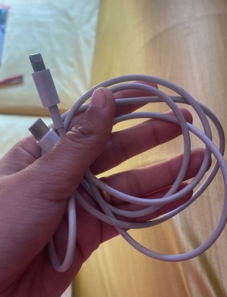 Type C to Lightning Charger Cable