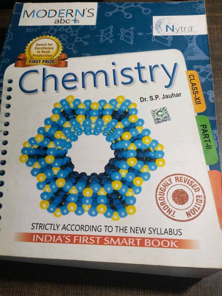 Modern's ABC Chemistry Book for Class XII