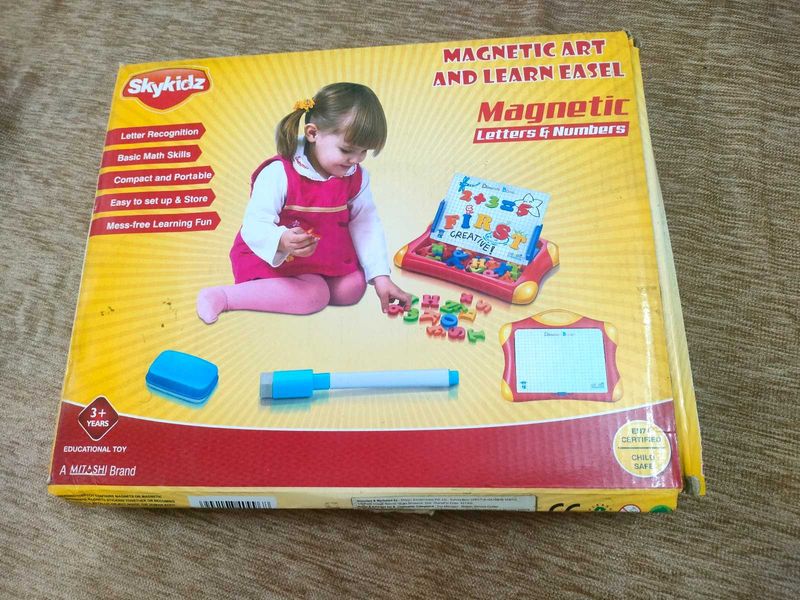Skykidz Magnetic Art and Learn Easel