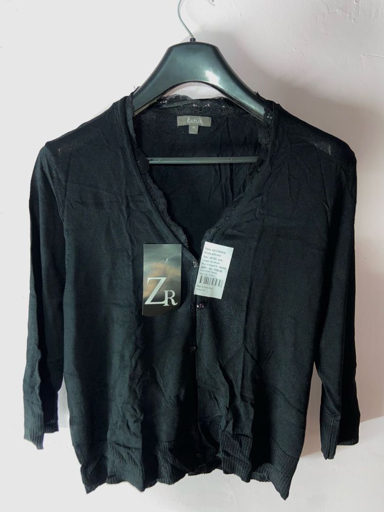 Elegant Green Cardigan