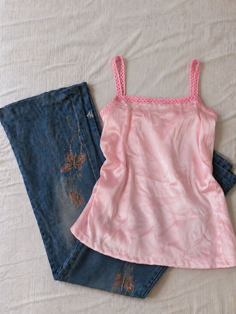 Y2K Pink Cami