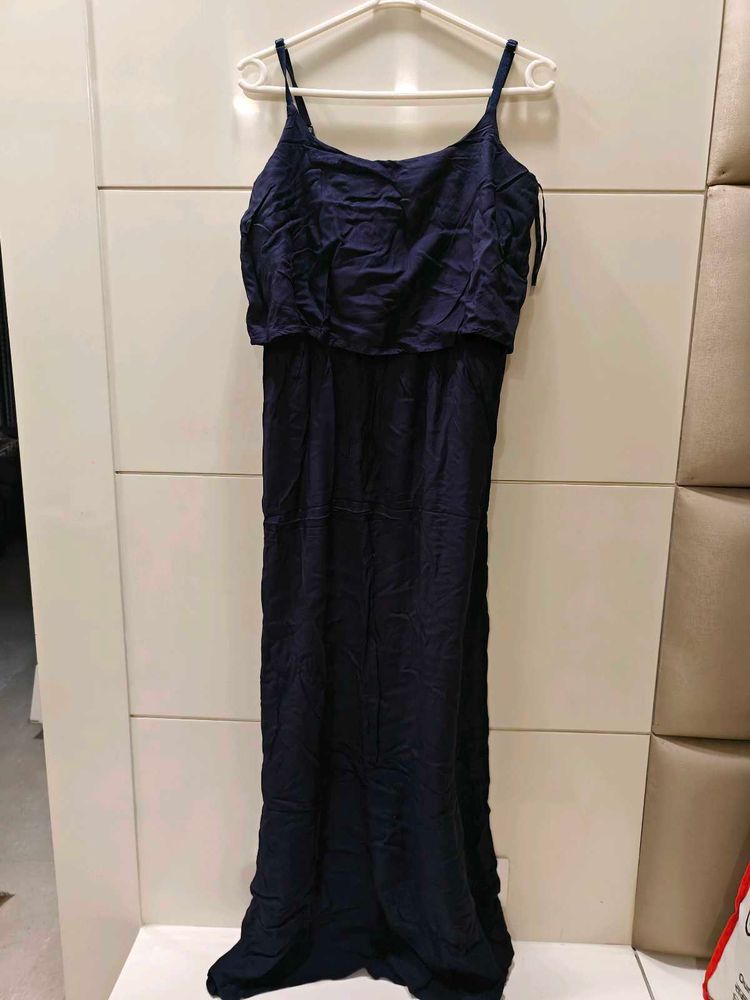 new veromoda maxi dress in M blue