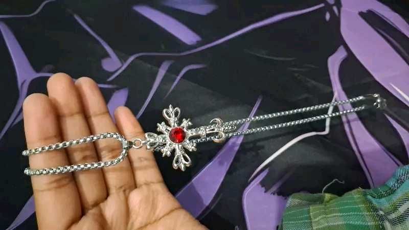 Gothic Cross Pendant Necklace †🖤