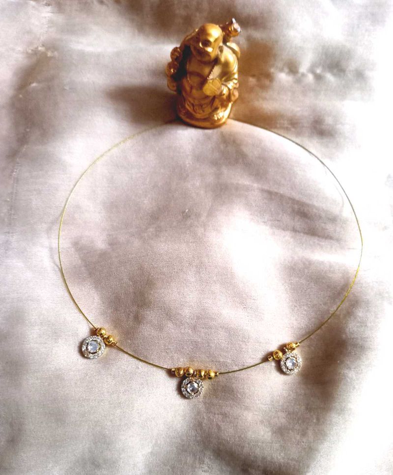 Delicate CZ Pendant Necklace