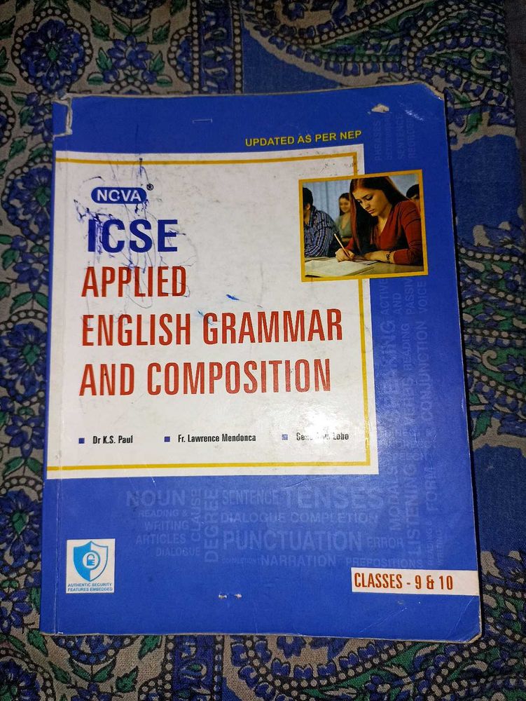 ICSE Applied English Grammar &amp; Composition