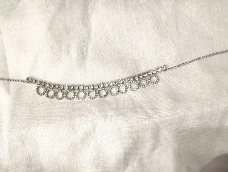 Daimond stone glitter necklace