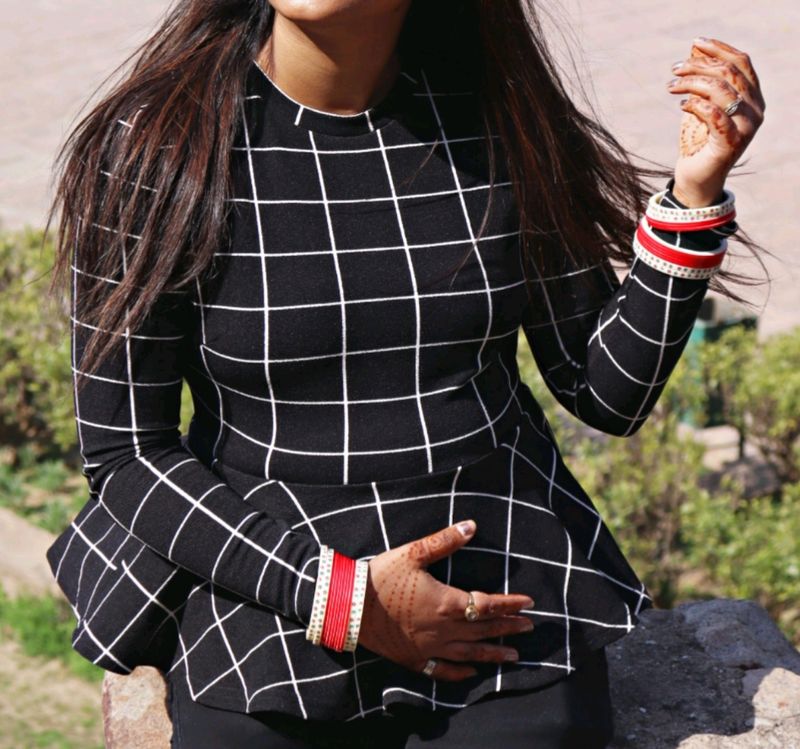 Shein Peplum Top