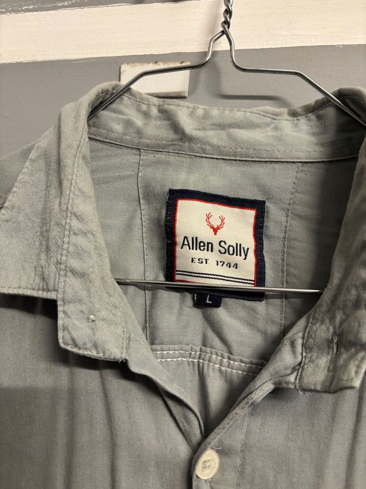 Allen Solly Grey Casual Shirt