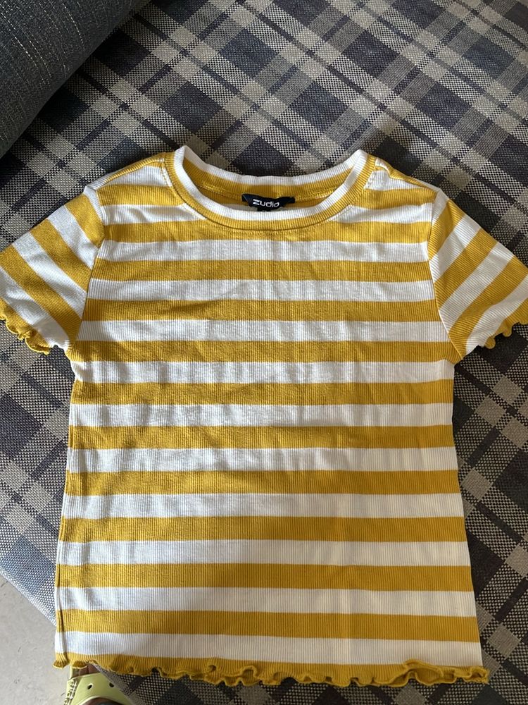 2 Casual Stretchable Crop Tops