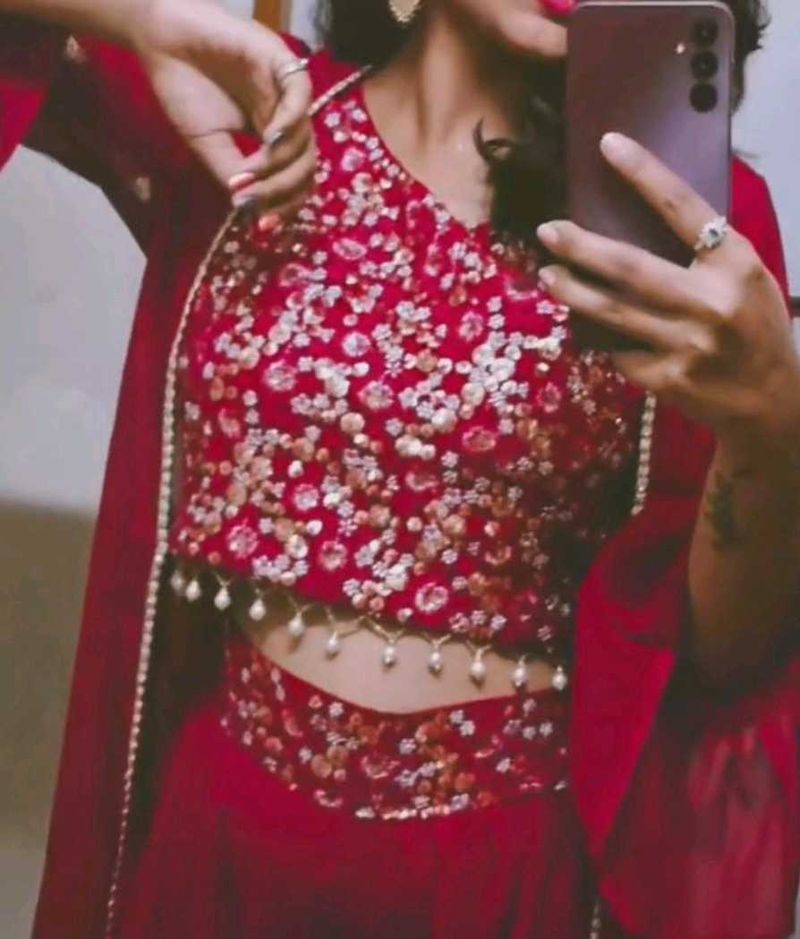 Elegant Pink Embroidered Kurta Set