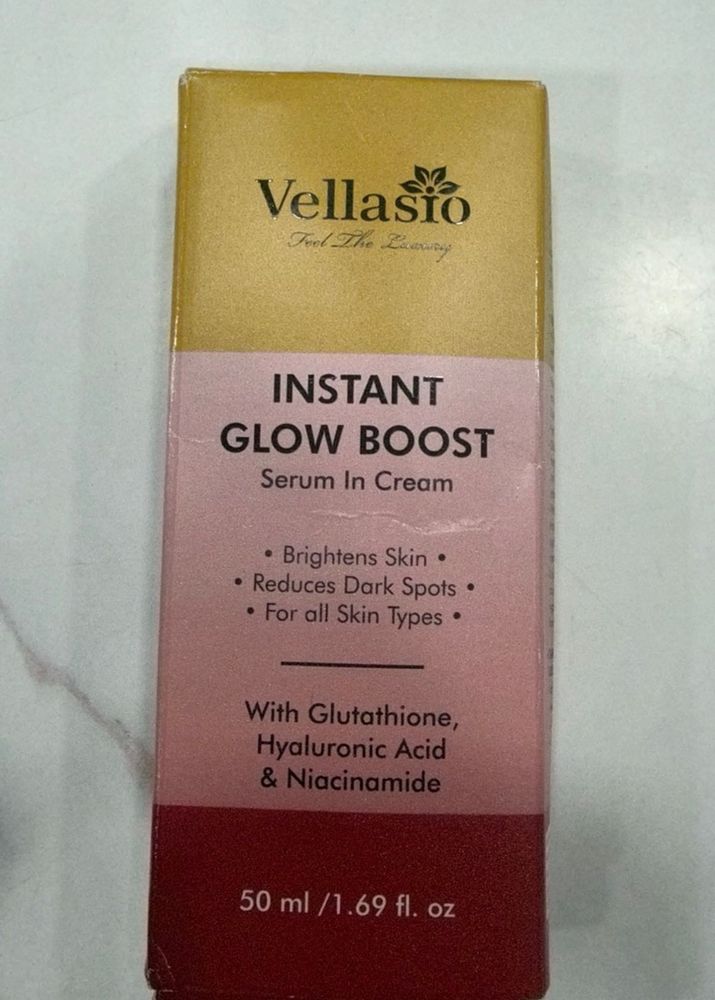Vellasio Instant Glow Boost Serum