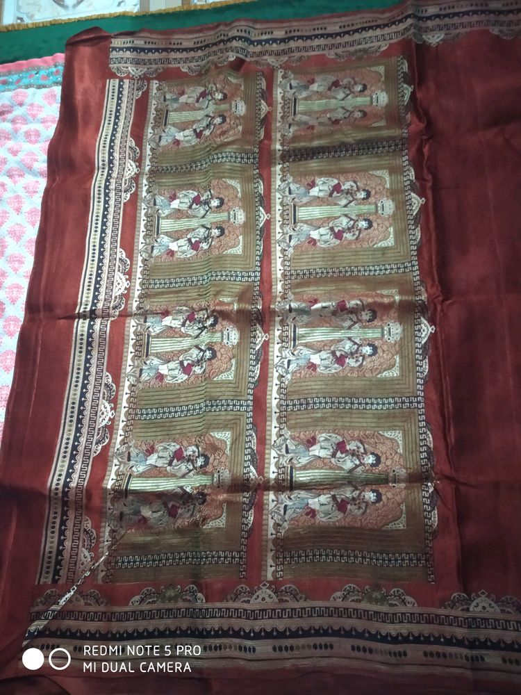 Pure Valkalam Saree With Blouse