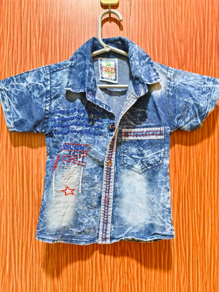 Boys Denim Shirt