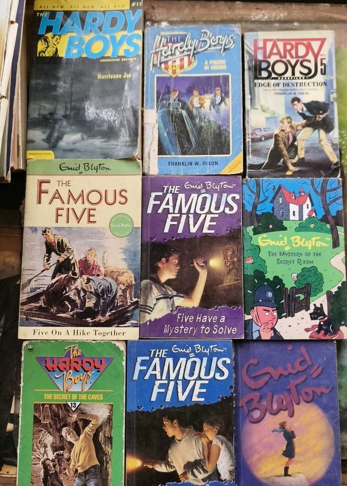 Collection of Hardy Boys &amp; Famous Five Books
