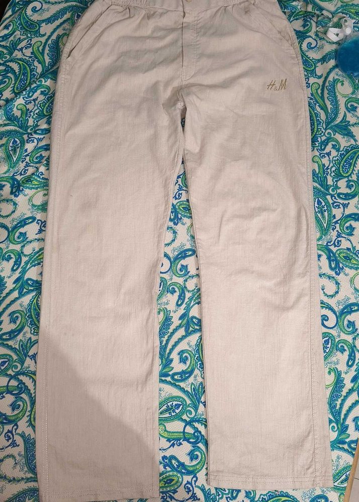 H&amp;M Beige Casual Pants