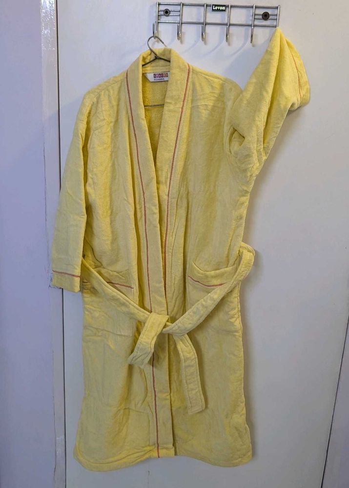 SPACES Yellow Bath Robe Towel