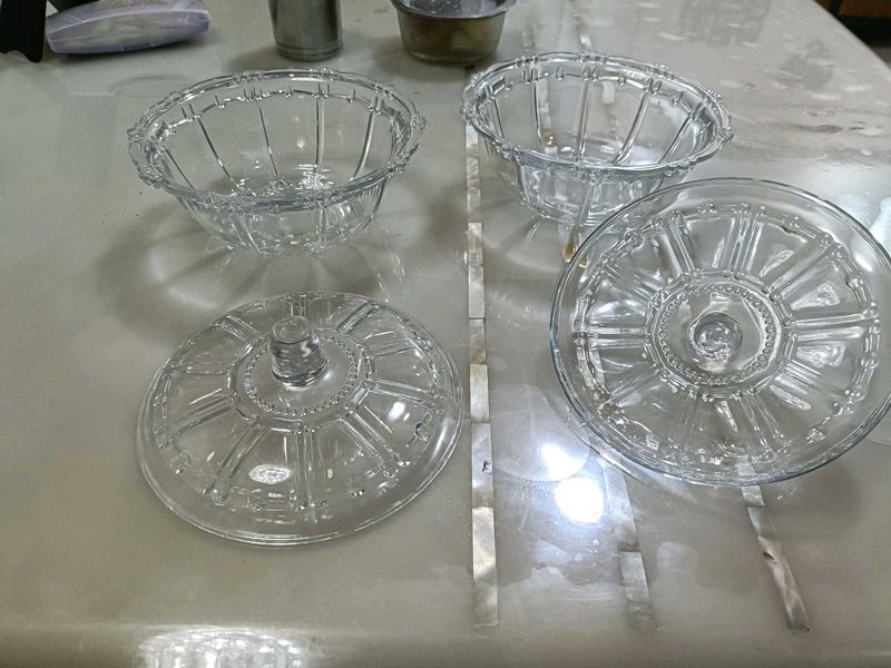 Elegant Glass Serving Bowls