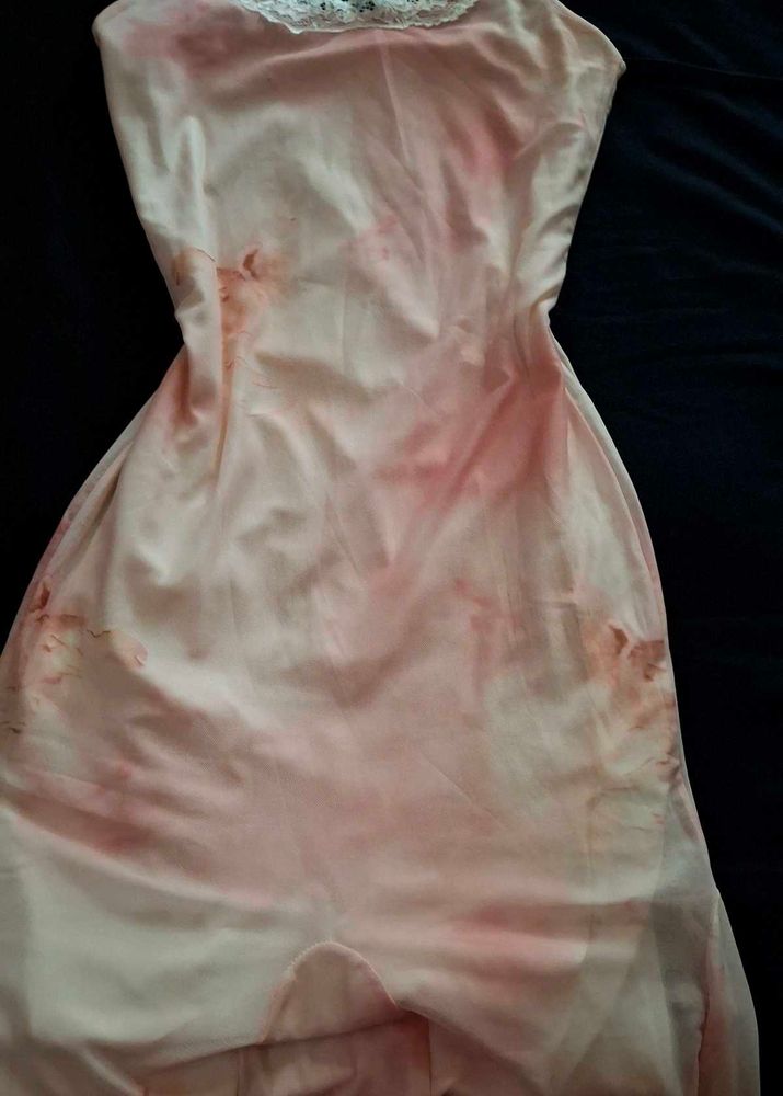 Pink maxi dress