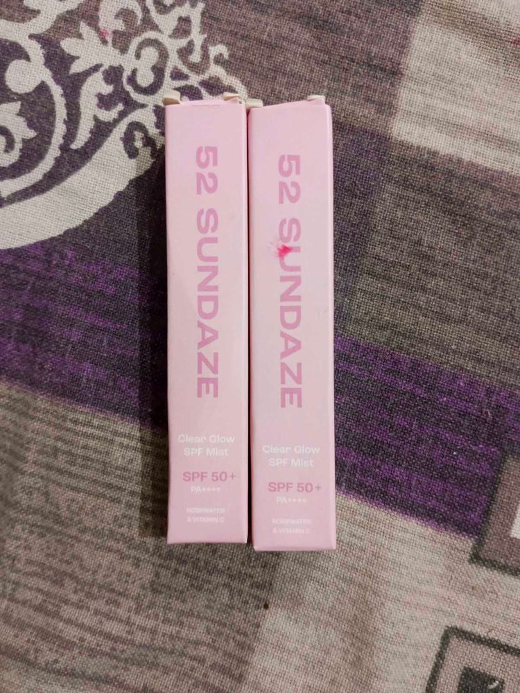 52 Sundaze Clear Glow SPF Mist