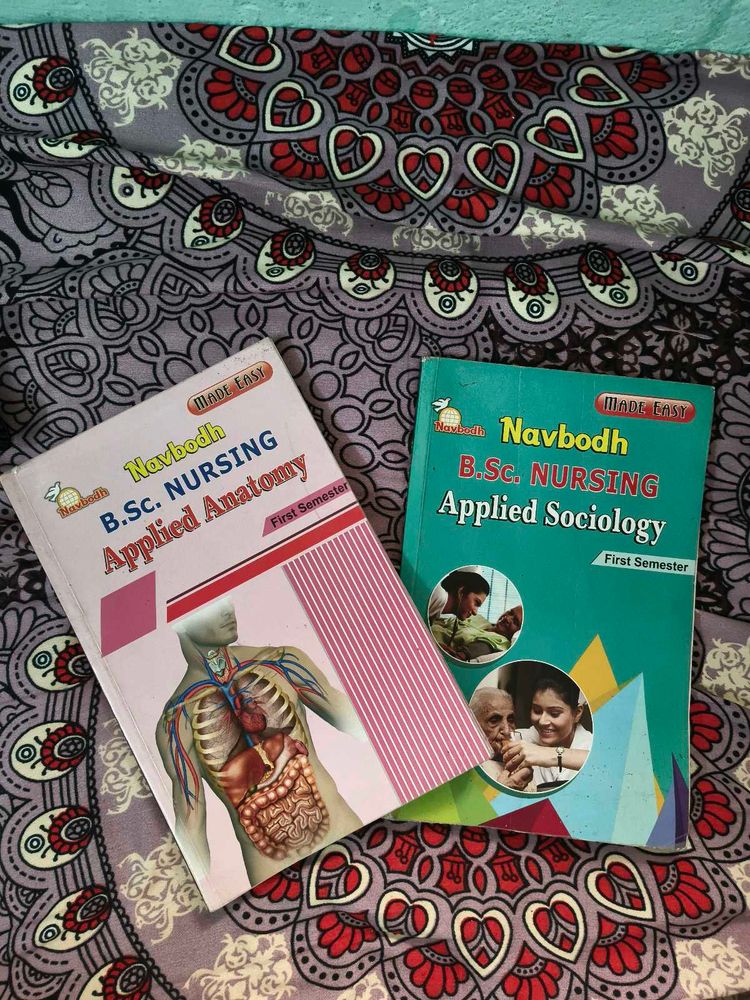 Nursing Books - Anatomy &amp; Sociology